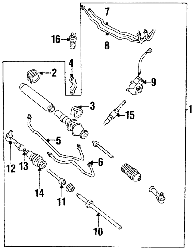 85082PA010 - : Speedometer Sensor for Subaru Image