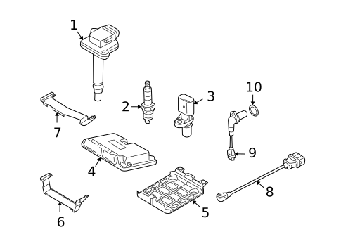 Ignition System for 2009 Audi TTS Quattro #0