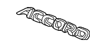 75722S84A00 - Body: Nameplate for Honda: Accord Image