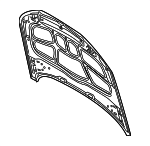 8W6823029 - Body: Hood for Audi: A5 Quattro, A5 Sportback, RS5, RS5 Sportback, S5, S5 Sportback Image