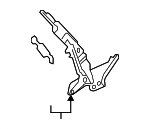 8W6823302D - Body: Hinge for Audi: A5 Quattro, A5 Sportback, RS5, RS5 Sportback, S5, S5 Sportback Image