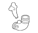 1K0129635E - : Adapter for Volkswagen: Jetta, Passat Image