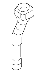 1K0129637E - : Drain Tube for Volkswagen: Beetle, Jetta, Passat Image