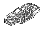 T2R23894 - Body: Body Assembly for Jaguar: F-Type Image