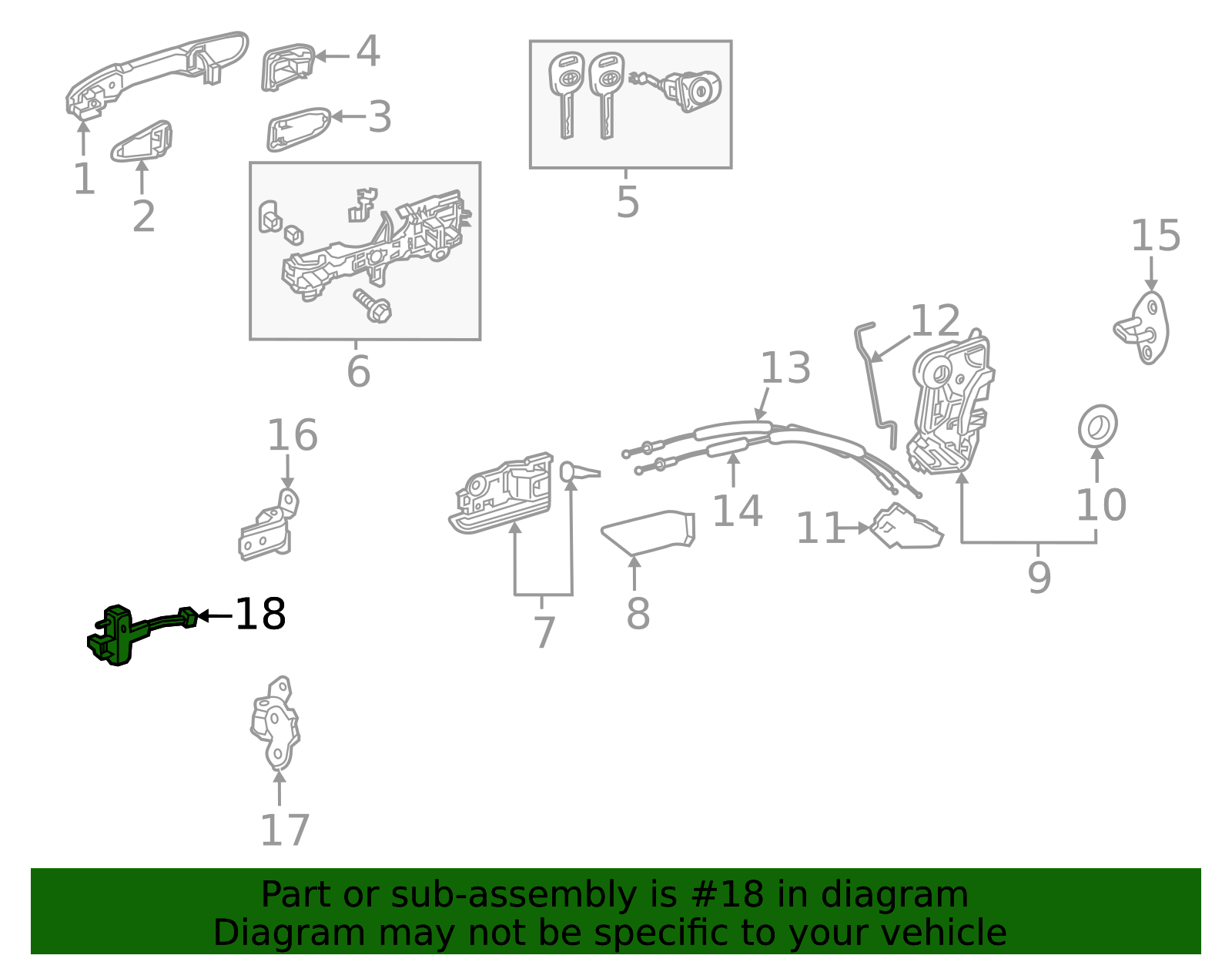 68620-60150 - Door Check 2024-2025 Toyota Land Cruiser | Longo