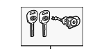 6905260460 - Body: Cylinder &amp; Keys for Toyota: Land Cruiser Image