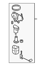 MR990817 - Fuel System: Fuel Pump Assembly for Mitsubishi Image