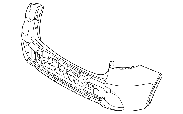 2024-2025 Genesis GV70 Bumper Cover 86610-IY000 | OEM Parts Online