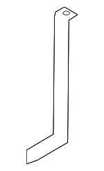 BP4K56043 - : 2006-2015 Mazda - Battery Hold Down Bracket for Mazda: 3, 5 Image