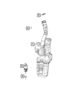 68104702AA - Electrical: Foam Spacer for Fiat: 500 Image