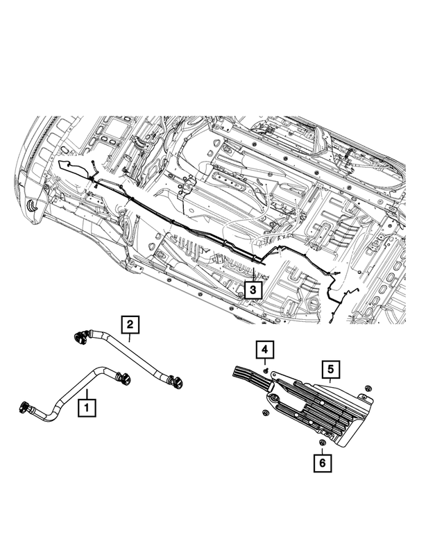 68581090AA - Fuel: Fuel Supply Jumper for Mopar Image