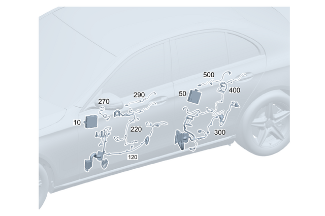 2059004121 - Electrical System: Control Unit for Mercedes-Benz: C350e, C400, C450 AMG, C63 AMG, GLC43 AMG Image image