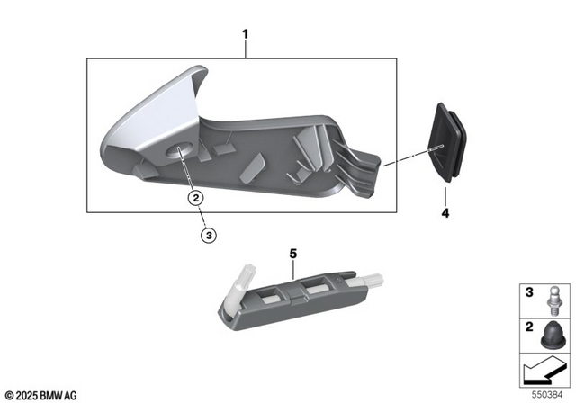 46631743911 - Frame and Mounting Parts: Cover, Obd Connector -  for BMW-Motorrad Image image