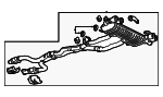 19420313 - Exhaust: Muffler &amp; Pipe for Chevrolet: Camaro Image image