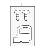 8119348080 - Electrical: Repair Bracket for Lexus: RX350, RX450h Image