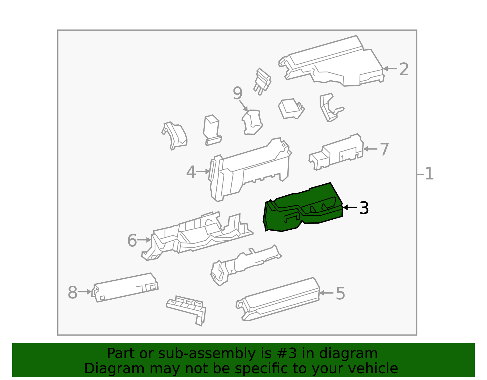 2013-2024 Nissan Fuse Box 24381-3JA0A | OEM Parts Online