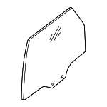 YL8Z7825712BA - Body: Door Glass for Ford: Escape | Mercury: Mariner Image