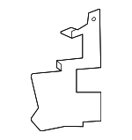 20767243 - Cooling System: Side Baffle for Buick: LaCrosse Image