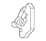 41139850130 - Body: Striker Plate Outer Support for BMW: 740i, 750e xDrive, 760i xDrive, i7 Image