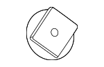 861792V010 - Body: Windshield Molding Clip for Kia Image