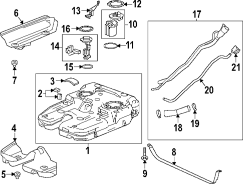 Senders for 2024 Chevrolet Traverse #1