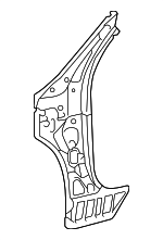 6102321030 - Body: Inner Pillar for Toyota Image