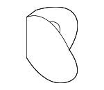 6116844010 - Body: Hinge Pillar Bracket for Toyota Image