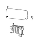 68590088AK - Electrical: Display Center Stack for Mopar Image