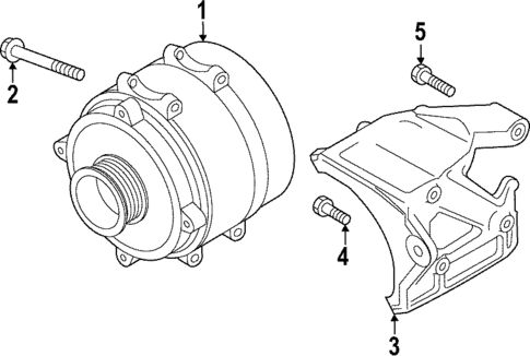 Alternator for 2019 Audi Q8 #0