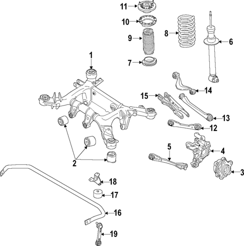 Rear Suspension for 2024 BMW 530i #8