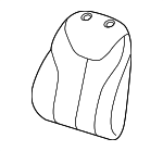68083605AB - Body: Seat Back Cushion for Mopar Image
