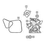 4763731AH - Electrical: Timing Case Cover for Dodge: Viper Image