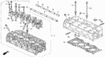 12204PJ7305 - Engine: GUIDE, VALVE (OVER SIZE) for Honda Image