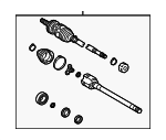 4341001140 - Suspension: Axle Assembly for Toyota Image