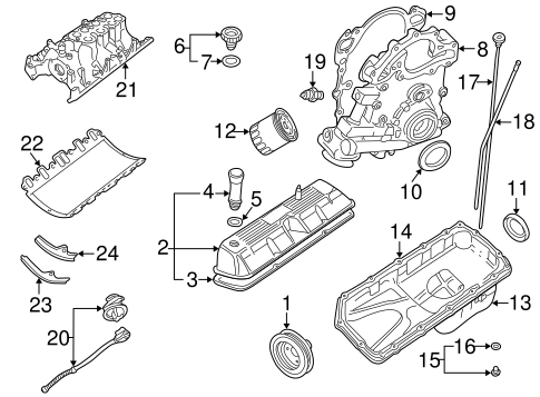 Engine Parts for 1995 Land Rover Range Rover | OEM Parts Online