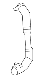 C2P2126 - Cooling System: Lower Hose for Jaguar Image