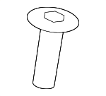 C2C42062 - Cooling System: Inlet Pipe Bolt for Jaguar Image