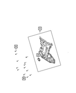 6509284AA - Engine: Hex Flange Head Bolt for Mopar Image