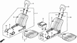 9390334380 - Interior/Bumper: SCREW, TAPPING (4X12) for Honda Image