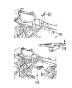 55396914AA - : Tow Hook, Right for Mopar Image