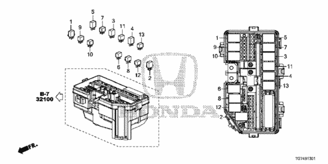 Control Unit (Engine Room) (2) for 2019 Honda Pilot #0