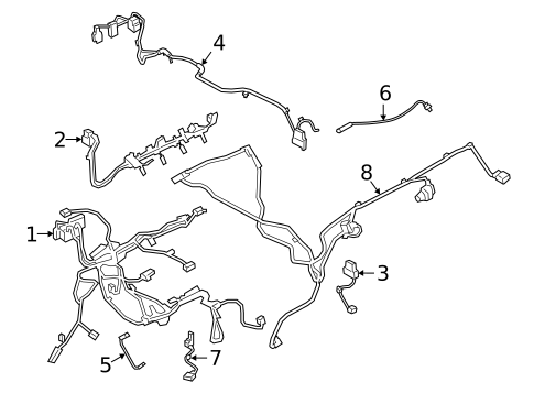Wiring Harness for 2020 BMW X7 #0