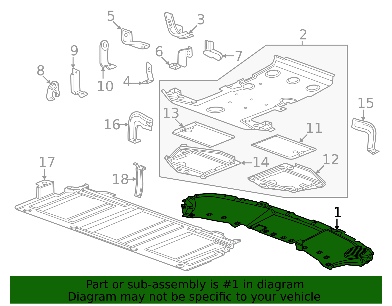 2024-2026 Honda Prologue Bumper Splash Shield 85517544 | OEM Parts Online