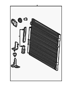 884A060140 - HVAC: Condenser Assembly for Lexus: LX700h Image