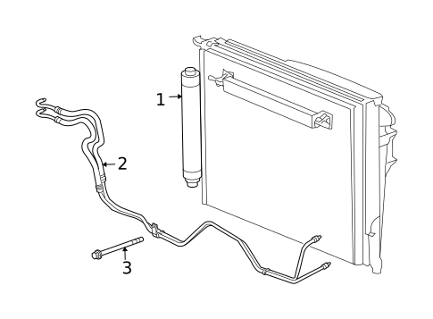 Trans Oil Cooler for 2009 Dodge Charger #0