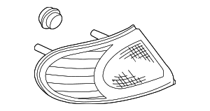 15228559 - : Part# 15228559 Driver Side Tail Lamp Assembly for Buick: LeSabre Image