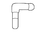 19106RSAG00 - Cooling System: Reservoir Cap Joint for Honda Image
