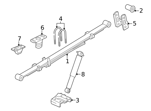 Rear Suspension for 2006 Isuzu i-350 #0