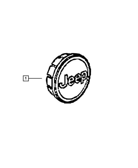 Wheel Covers and Center Caps for 2011 Jeep Grand Cherokee #0