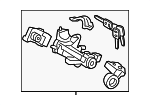 6351TK8A01 - Steering: Steering Lock for Honda: Odyssey Image